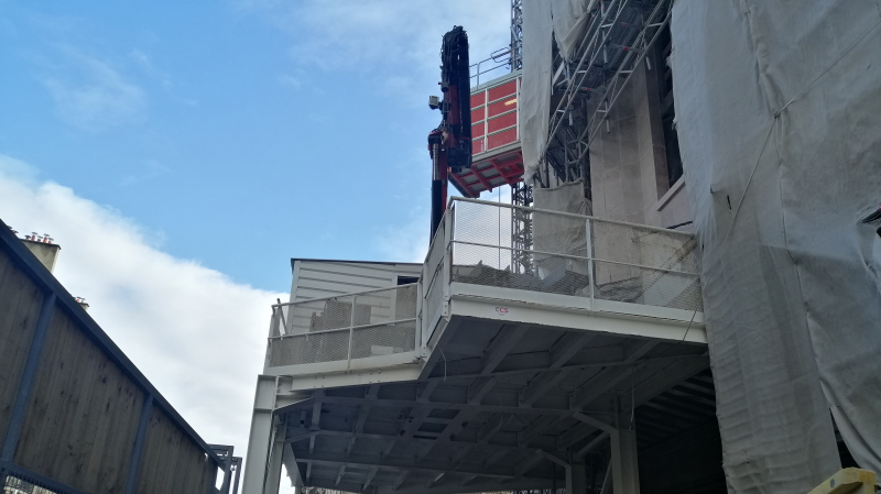 Samaritaine 3: un dispositif complet d’approvisionnement des matériaux