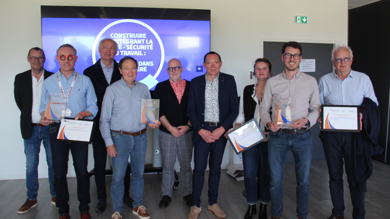 Trois entreprises finistériennes lauréates du prix « Acanthe, bâtir plus sûr »