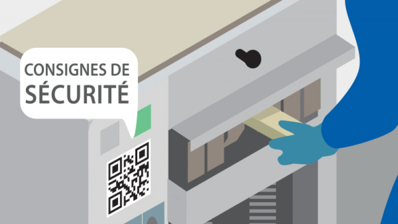 Des consignes de sécurité accessibles via un QR Code