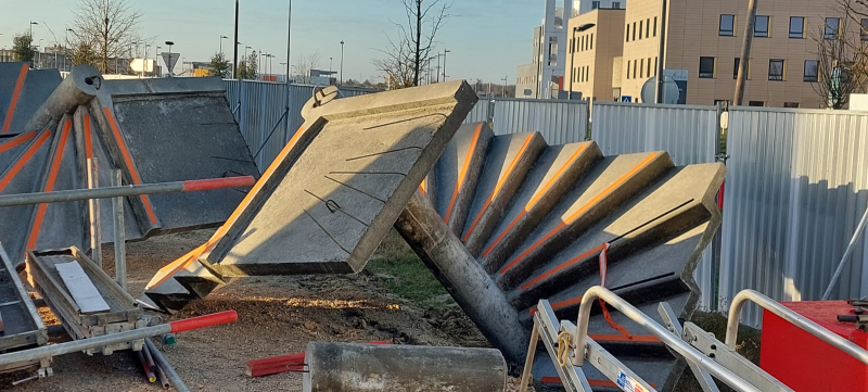 Comment sécuriser la pose et la stabilisation des escaliers préfabriqués ?