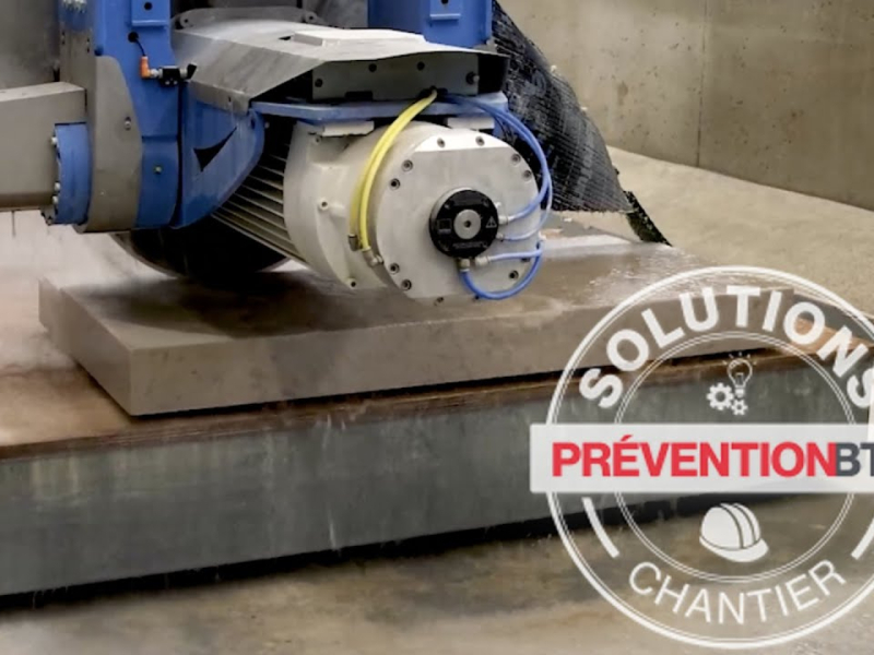 Robot de taille de pierre