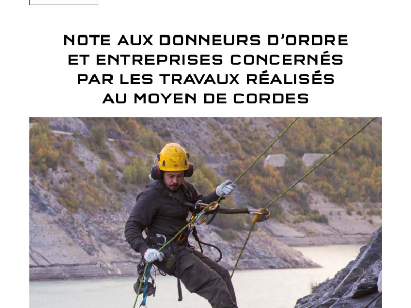 Sécuriser le travail des cordistes