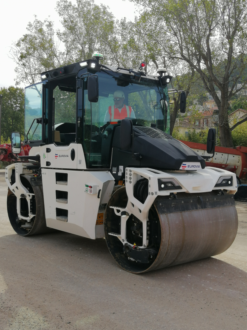 Asphalt Manager avec freinage d