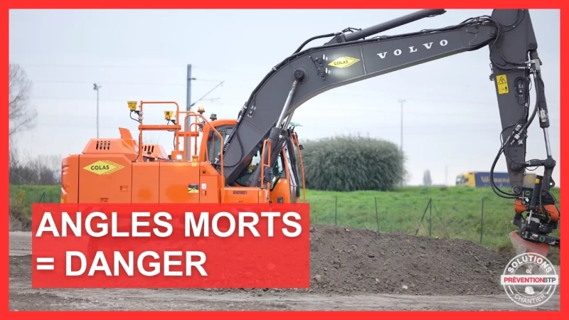 Angles morts sur chantier : la caméra 360° qui détecte les piétons