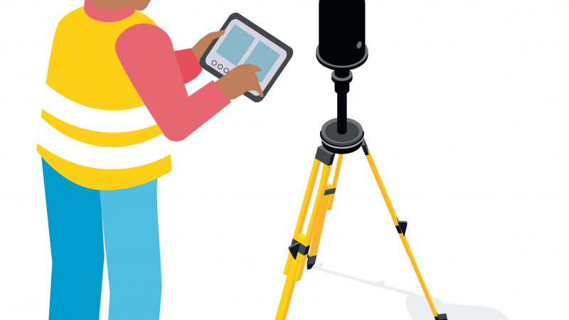 Réaliser des prises de cotes précises, rapides et en sécurité grâce à un scanner laser