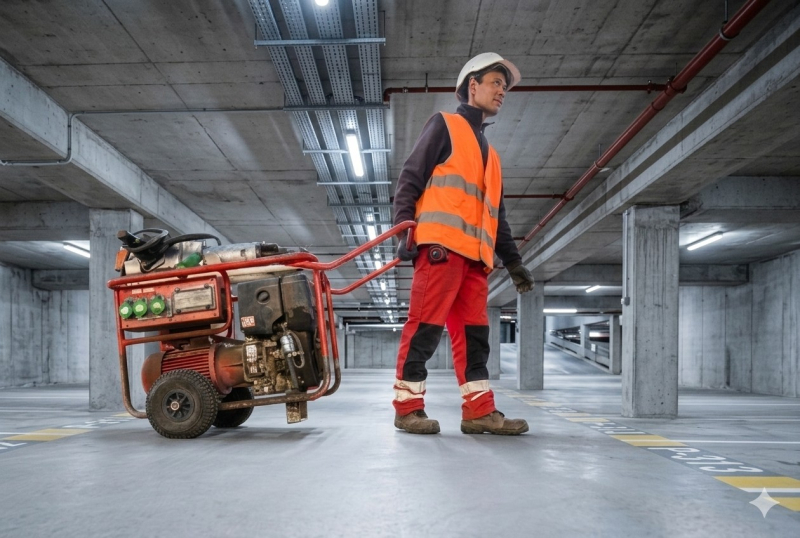Un groupe électrogène peut asphyxier les opérateurs
