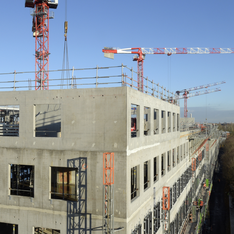 Cité Administrative de Lille : un chantier propice à la créativité