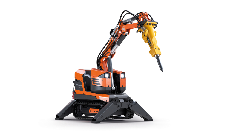 Batimat 2024 - Un robot démolisseur à faible encombrement et grand impact