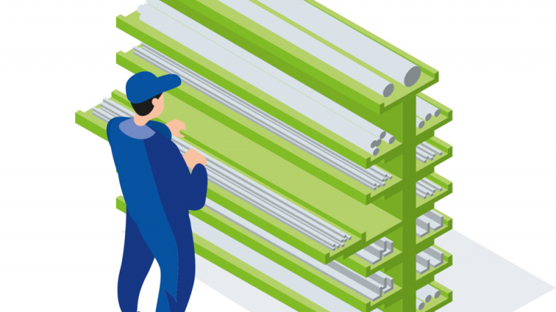 Améliorer les stockages avec des racks à tiroirs, ergonomiques et astucieux