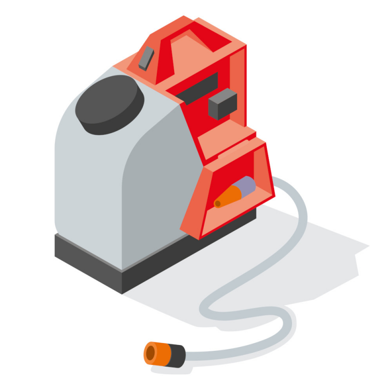 Simplifier les travaux de découpe à l’humide avec un pulvérisateur électrique