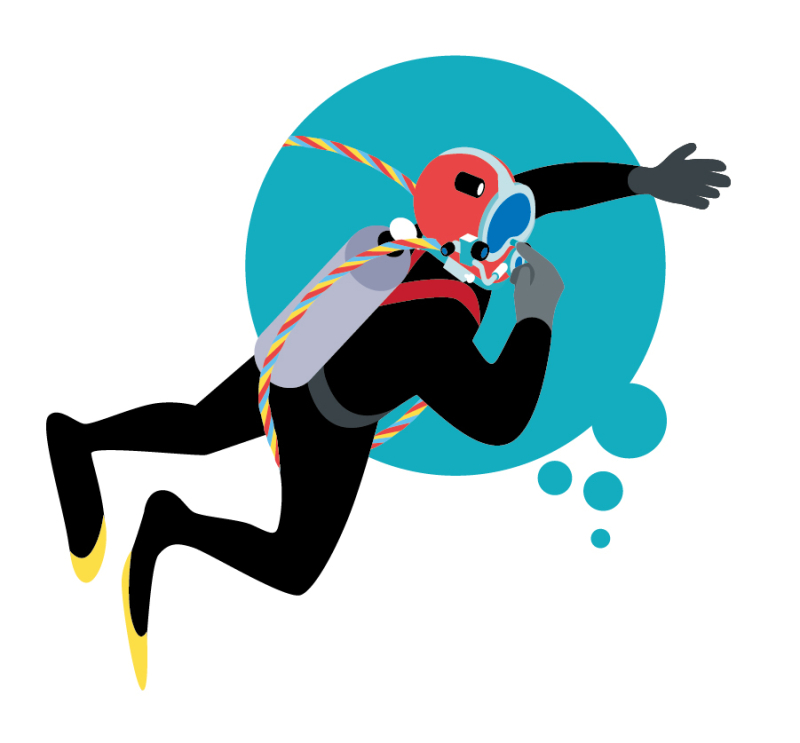 Scaphandrier : prévention des TMS