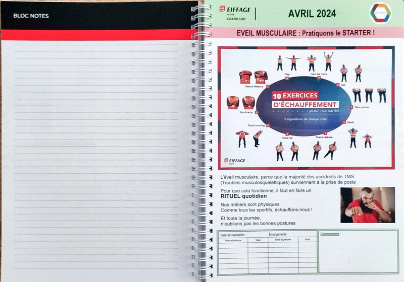 Partie note de l