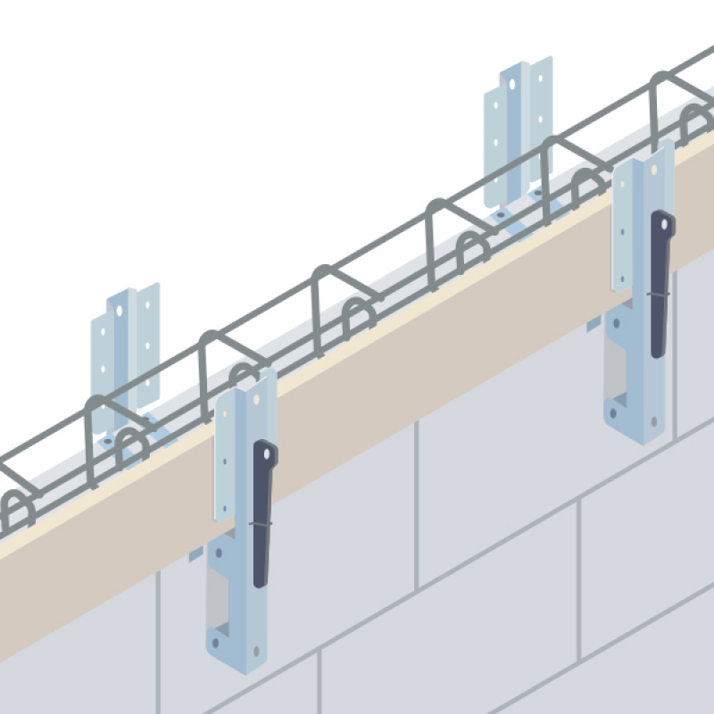 Maçonnerie : r éaliser des chaînages et des linteaux avec des sabots de coffrage