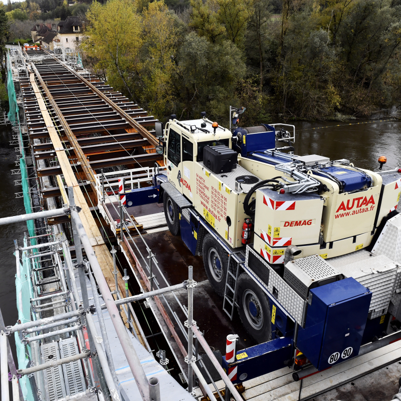 Une charpente à solutions multiples pour réhabiliter un pont