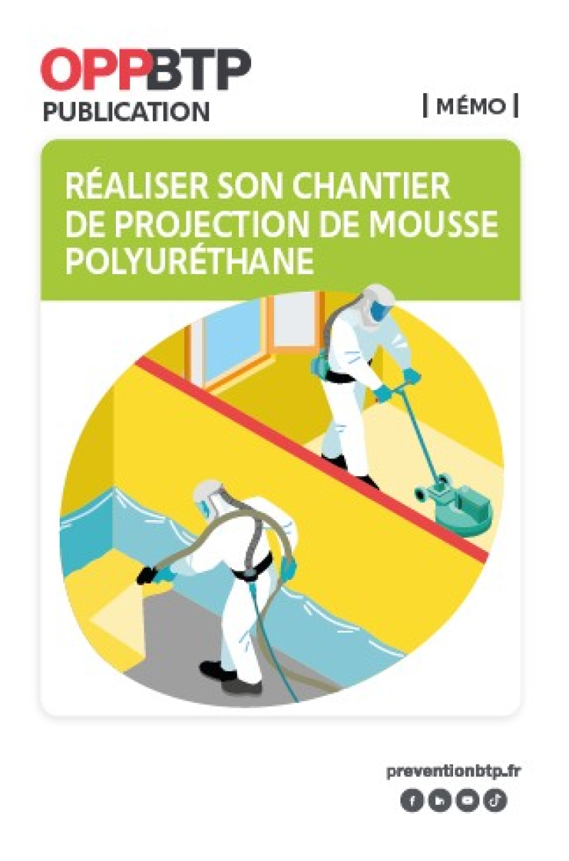 Réaliser un chantier de projection de mousse de polyuréthane