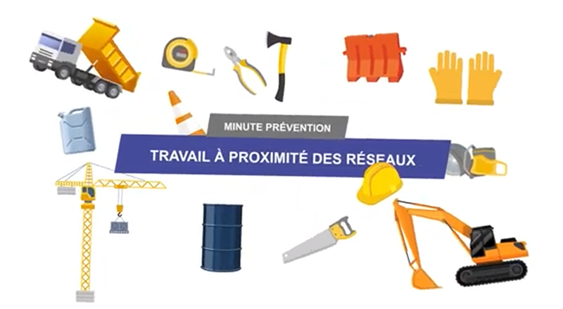 Travailler à proximité des lignes électriques aériennes | Minute Prévention