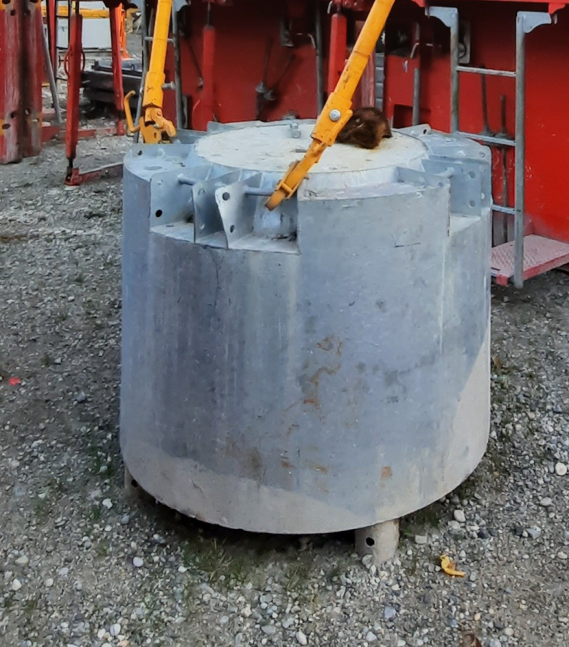 Contrôle des contrepoids de banches