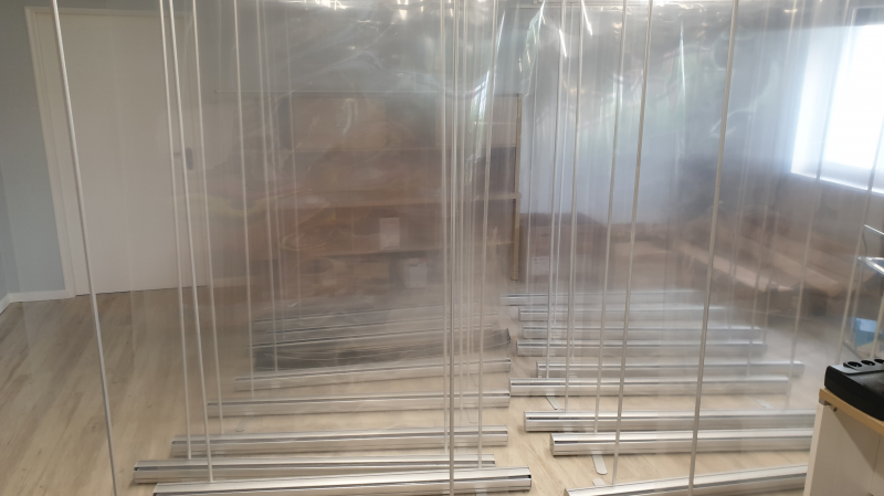 Cloisonnements pour repas et salles de réunion