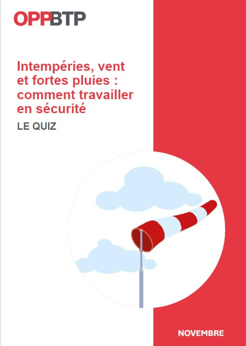 Quiz risque tempête - Kit d'animation sécurité