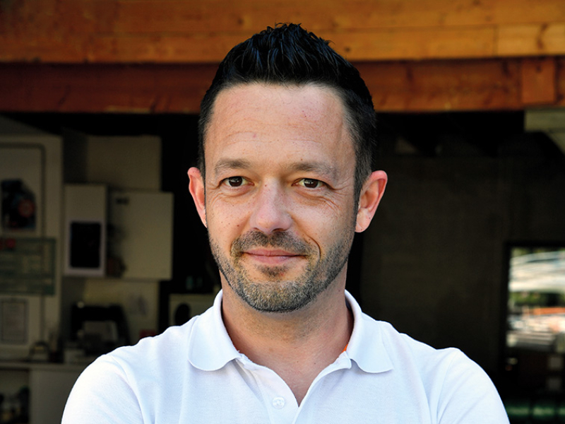 Nicolas Laye, directeur de Laye Plâtrerie