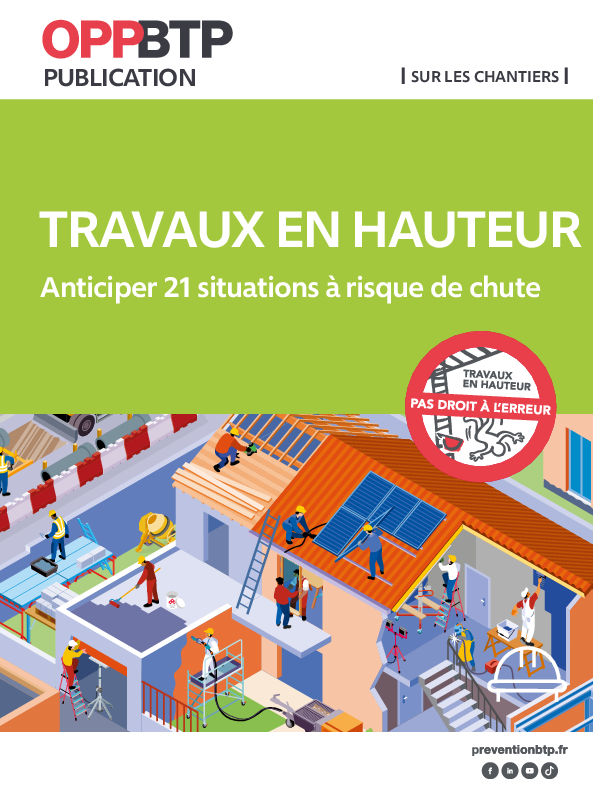 Travaux en hauteur - Anticiper 21 situations à risque de chute