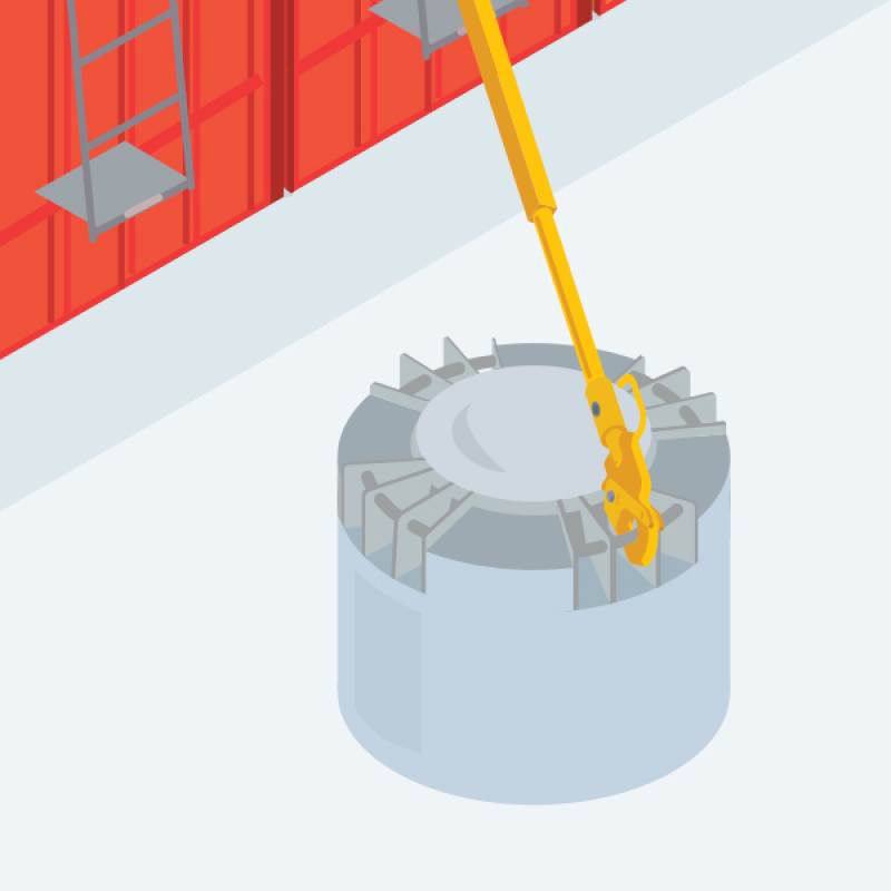 Contrepoids des banches : les contrôles indispensables pour garantir la stabilité du coffrage
