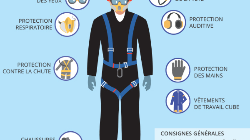 Sensibiliser les nouveaux arrivants avec un panneau d’information sur les EPI