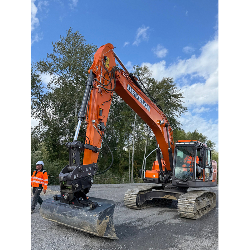 Canal Seine-Nord Europe : des innovations contre le heurt engin-piéton testées... et approuvées !