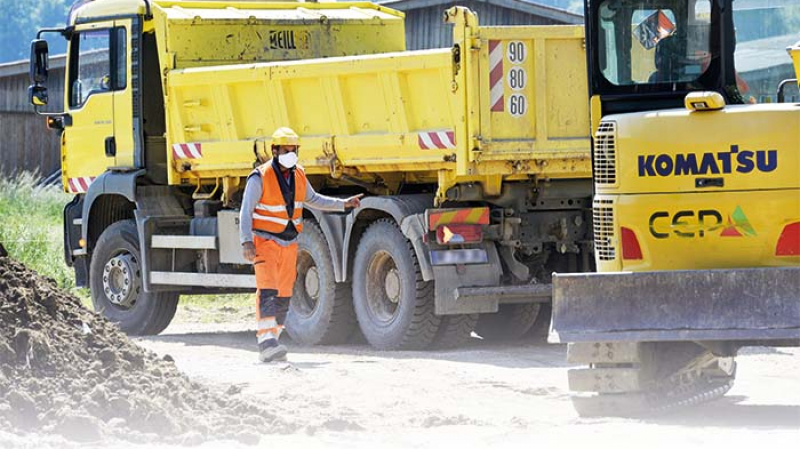 Travaux Publics : sécurité renforcée pour les camions-bennes