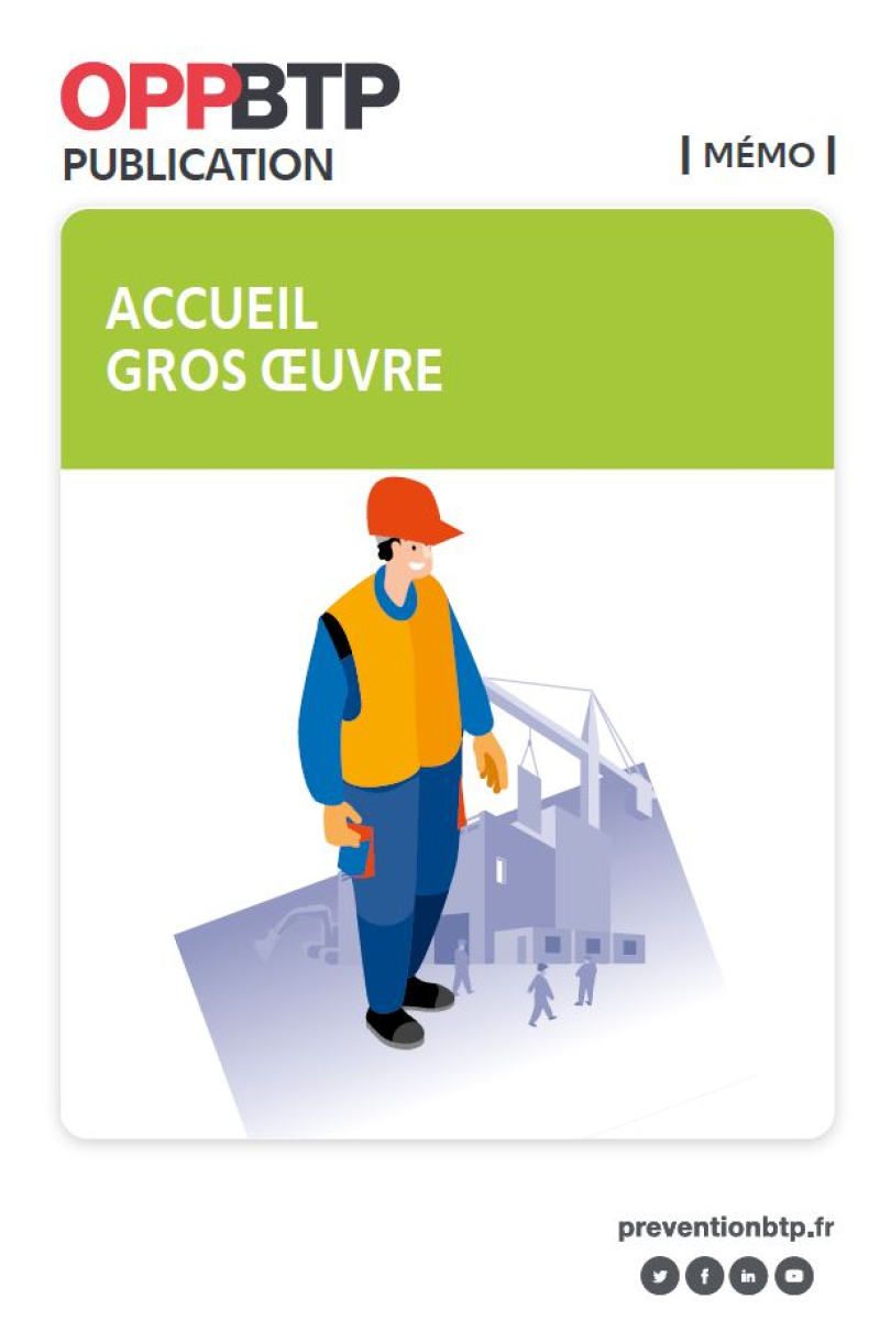 Accueil des nouveaux arrivants sur un chantier de gros œuvre