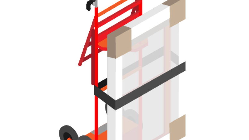 Faciliter la manutention des portes blindées avec un diable électrique