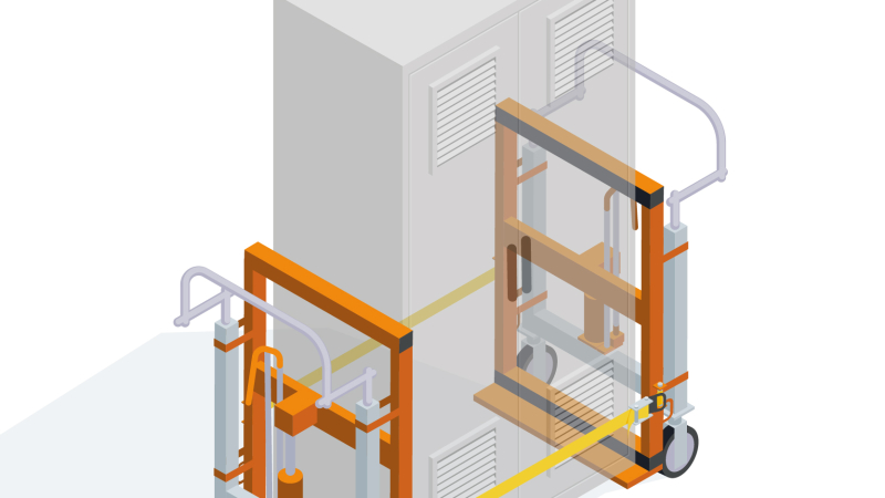 Moins d'efforts pour déplacer des charges lourdes avec les diables jumelés