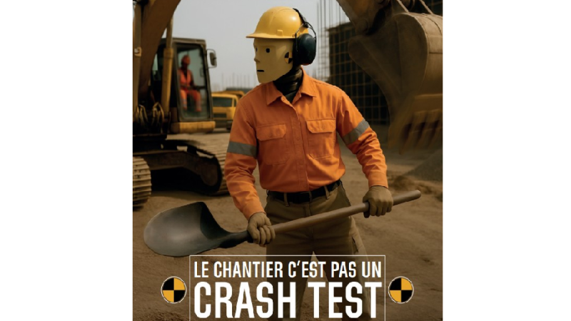 Prévention du risque heurt engin-piéton : l’OPPBTP lance une campagne nationale en 2026