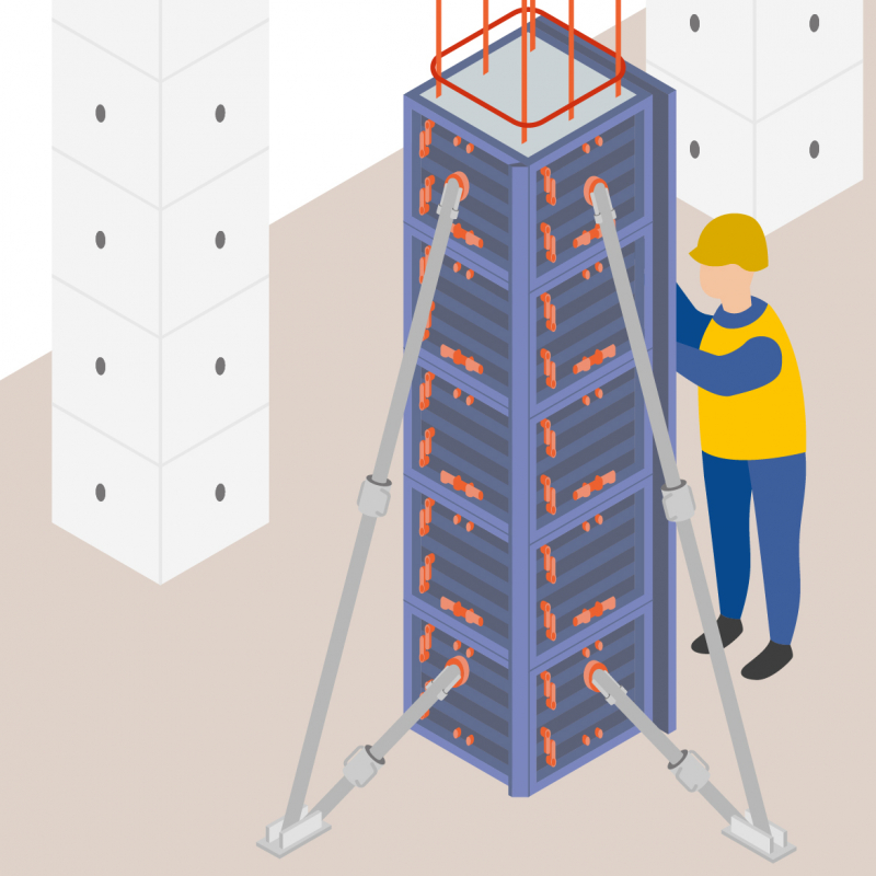 Un système de coffrage pour les ouvrages béton léger