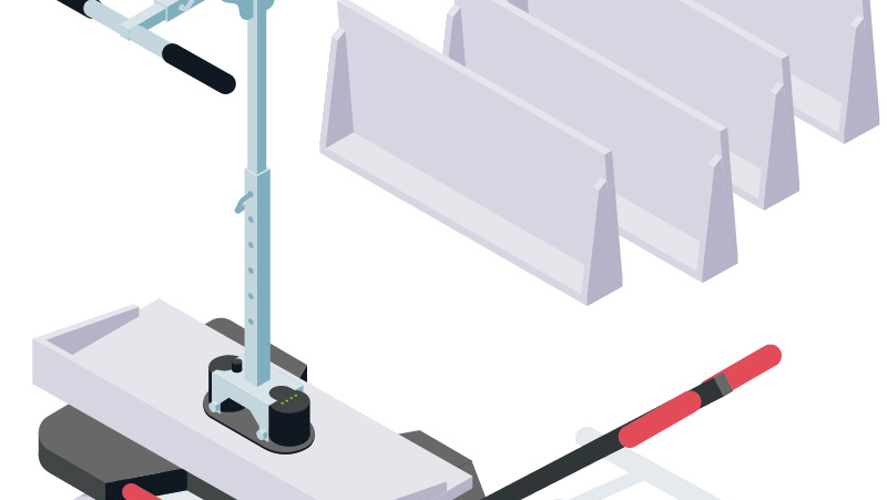 Utiliser des outils d'aide à la manutention pour la pose des appuis de fenêtres