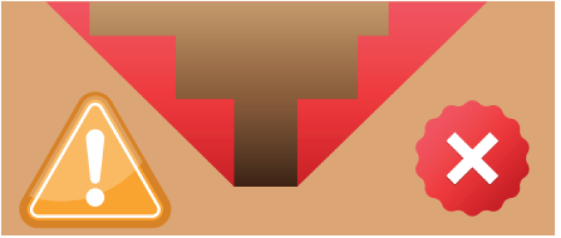 Proscrire les tranchées en palier ou en banquettes