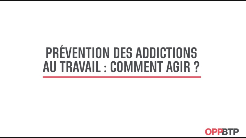 Addictions au travail : prévenir les risques liés à la consommation de substances psychoactives