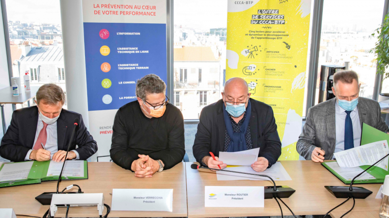 Un nouveau partenariat pour placer la prévention au cœur de l'apprentissage