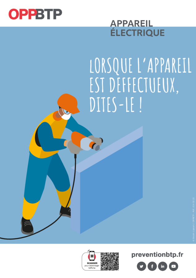 Appareil électrique - Lorsque l’appareil est défectueux, dites-le !