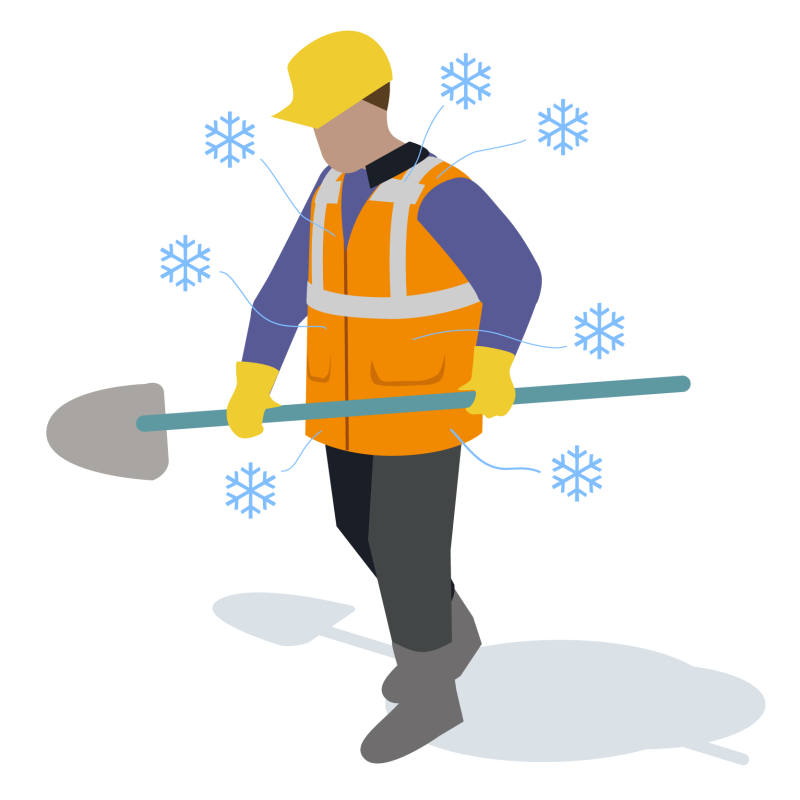 Un gilet rafraîchissant pour éviter les coups de chaud sur le chantier