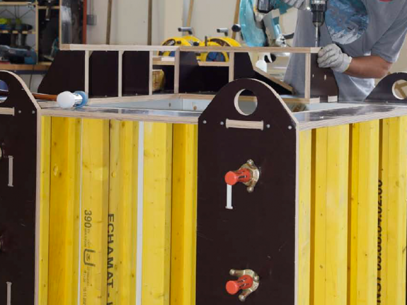 Peduzzi vise la qualité industrielle de ses chantiers