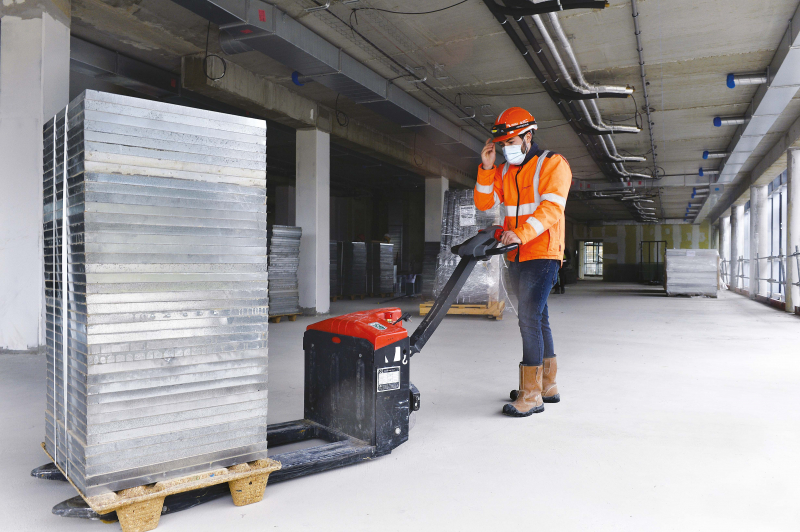 Des transpalettes électriques