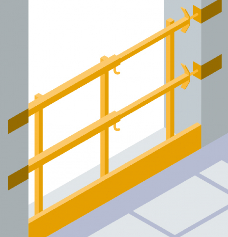 Des grilles de protection pour sécuriser les cages d'ascenseur - Prévention  BTP
