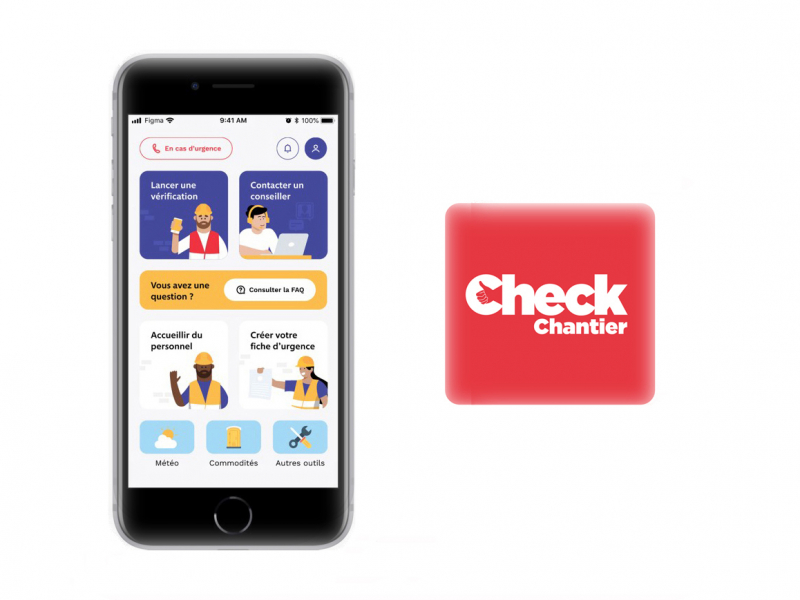 Check Chantier : une application pour agir en sécurité sur vos chantiers au quotidien