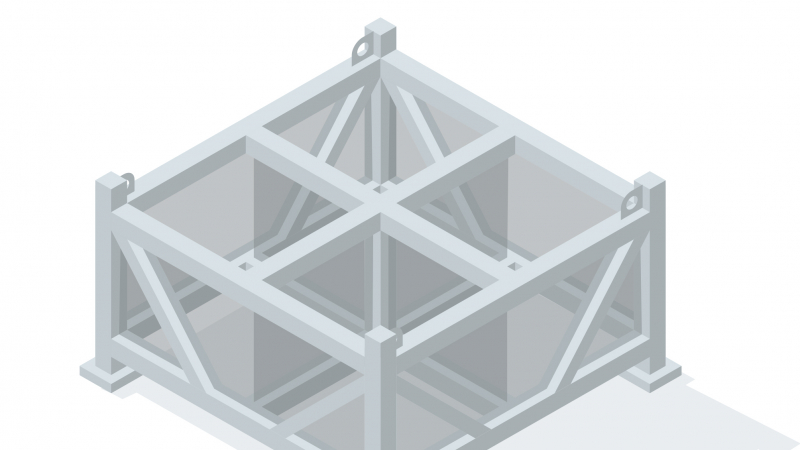 Faciliter le rangement des matériels et sécuriser les postes de travail grâce à des paniers compartimentés