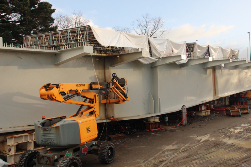 Assemblage et alignement des tronçons