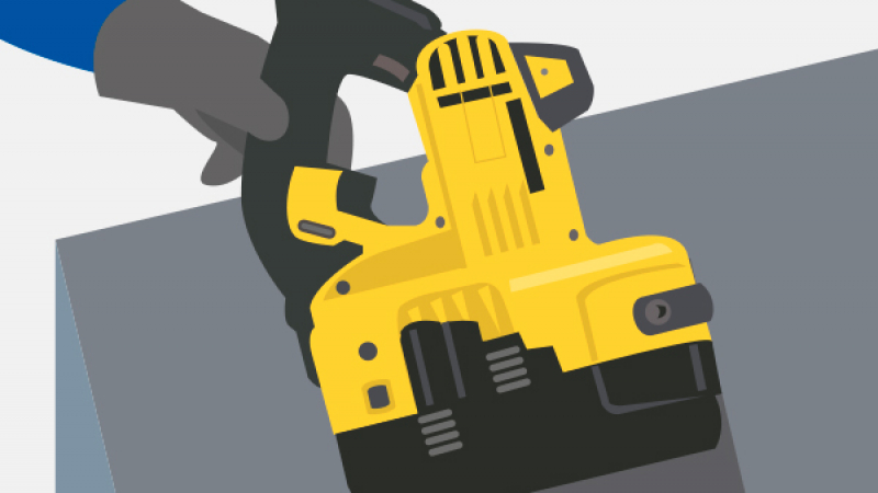 Un coupe-tige filetée pour réduire les risques de coupure et de projection