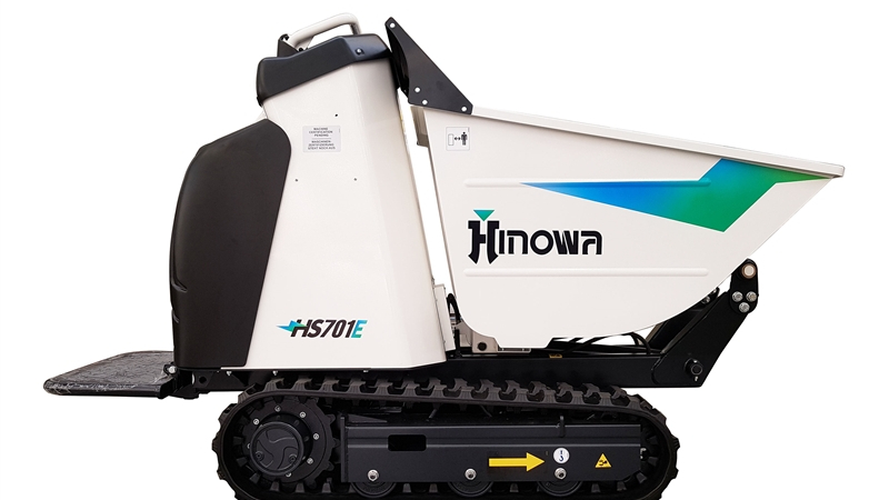 [En direct de Batimat] Minidumper électrique