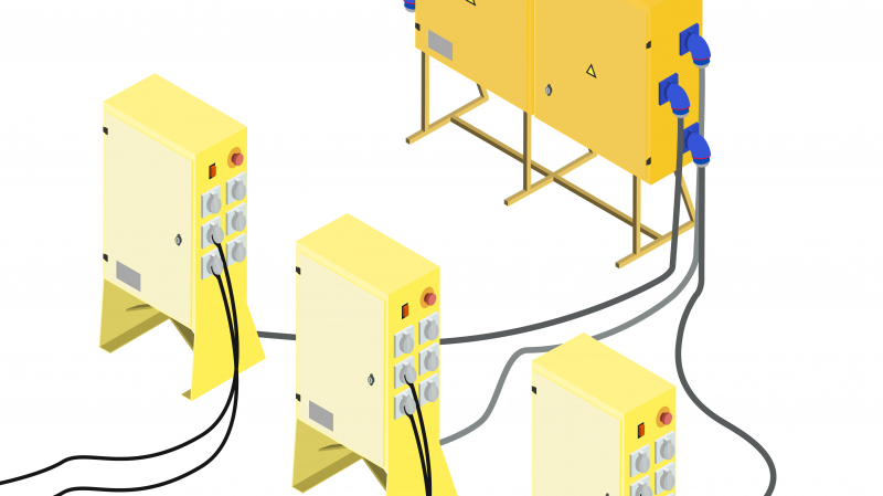 Réaliser une installation électrique provisoire de chantier