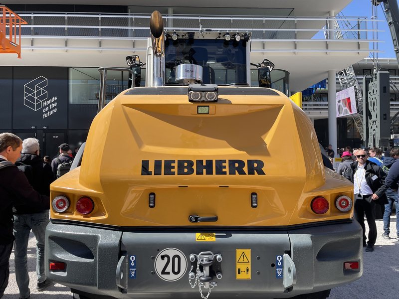 Blaxtair sur Liebherr Bauma
